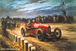 Enzo Ferarri, Birth of the Prancing Horse by Alan Fearnley