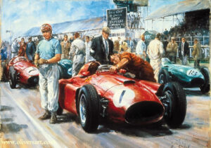 FANGIO WORLD CHAMPION by ALAN FEARNLEY