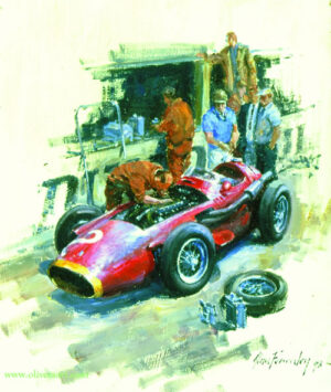 MASERATI 250F by ALAN FEARNLEY