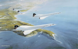 Concorde Formation by Robert Taylor