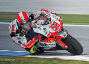 Marco Simoncelli by Ray Goldsbrough