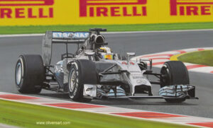Lewis Hamilton - 2014 Spanish Grand Prix at Barcelona.