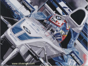 Colombian Challenge by Colin Carter - Juan Pablo Montoya - BMW Williams