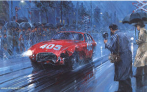 Mille Miglia 1951 by Nicholas Watts